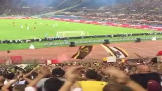 Curva Sud Roma Bologna 💛&hearts;️