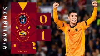 PISA 0-1 ROMA 