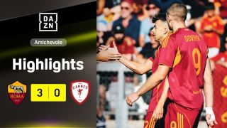 EL SHA-DOVBYK-FERGUSON, tris giallorosso: Roma-Cannes 3-0 